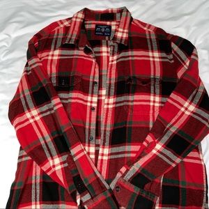 Mens XXL American Eagle Plaid Button Down